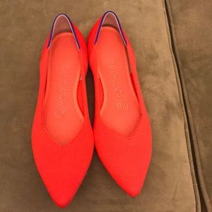 Rothy’s size 7, Flame color